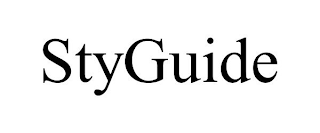 STYGUIDE
