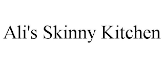 ALI'S SKINNY KITCHEN