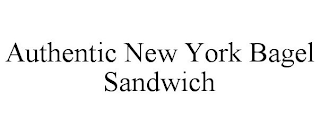 AUTHENTIC NEW YORK BAGEL SANDWICH