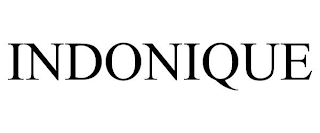 INDONIQUE