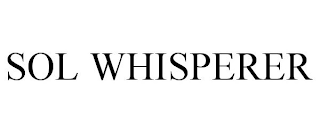 SOL WHISPERER