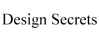 DESIGN SECRETS