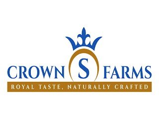 CROWN S FARMS ROYAL TASTE, NATURALLY CRAFTED