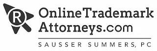 R ONLINETRADEMARK ATTORNEYS.COM SAUSSER SUMMERS, PC