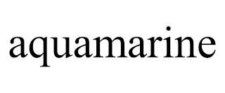 AQUAMARINE