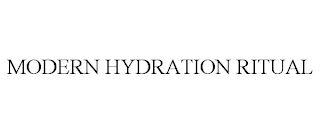 MODERN HYDRATION RITUAL