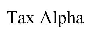 TAX ALPHA