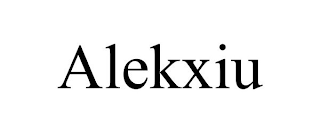 ALEKXIU