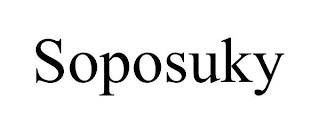 SOPOSUKY