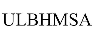ULBHMSA