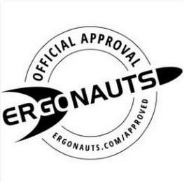 ERGONAUTS OFFICIAL APPROVAL ERGONAUTS.COM/APPROVED