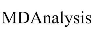 MDANALYSIS