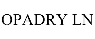 OPADRY LN