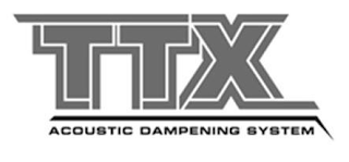 TTX ACOUSTIC DAMPENING SYSTEM