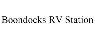 BOONDOCKS RV STATION