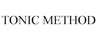 TONIC METHOD