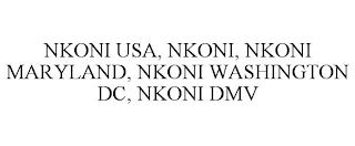 NKONI USA, NKONI, NKONI MARYLAND, NKONI WASHINGTON DC, NKONI DMV