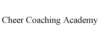 CHEER COACHING ACADEMY