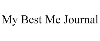 MY BEST ME JOURNAL