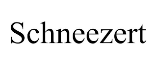 SCHNEEZERT