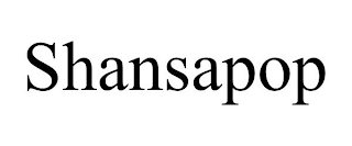 SHANSAPOP