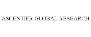 ASCENTIER GLOBAL RESEARCH