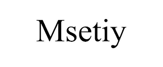 MSETIY