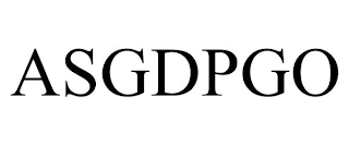 ASGDPGO