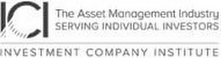 ICI THE ASSET MANAGEMENT INDUSTRY SERVING INDIVIDUAL INVESTORS INVESTMENT COMPANY INSTITUTE