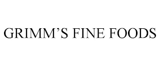 GRIMM'S FINE FOODS