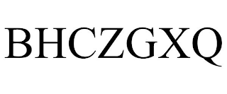 BHCZGXQ