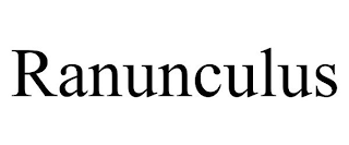 RANUNCULUS