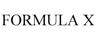 FORMULA X