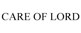 CARE OF LORD