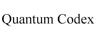 QUANTUM CODEX