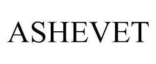 ASHEVET