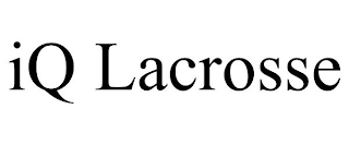 IQ LACROSSE