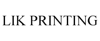 LIK PRINTING
