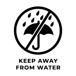 KEEP AWAY FROM WATER