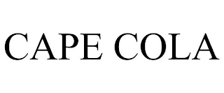 CAPE COLA