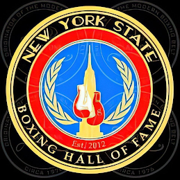 NEW YORK STATE BOXING HALL OF FAME EST. 2012