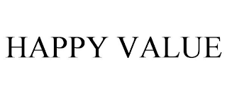 HAPPY VALUE