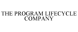 THE PROGRAM LIFECYCLE COMPANY