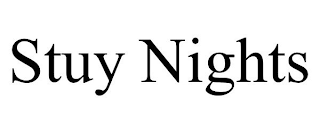 STUY NIGHTS