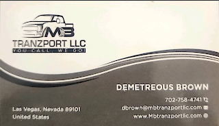 MB TRANZPORT AND LOGISTICS LLC; AND MB TRANZPORT AND LOGISTICS LLC, YOU CALL, WE GO; AND MB TRANZPORT LLC; AND MB TRANZPORT LLC, YOU CALL, WE GO; AND J & J, LLC; AND GR TRANSPORT LLC