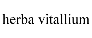 HERBA VITALLIUM