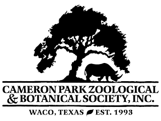 CAMERON PARK ZOOLOGICAL & BOTANICAL SOCIETY, INC. WACO, TEXAS EST. 1993