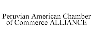 PERUVIAN AMERICAN CHAMBER OF COMMERCE ALLIANCE