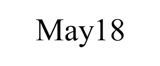 MAY18