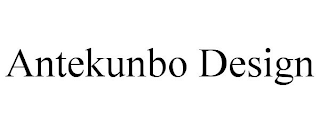 ANTEKUNBO DESIGN